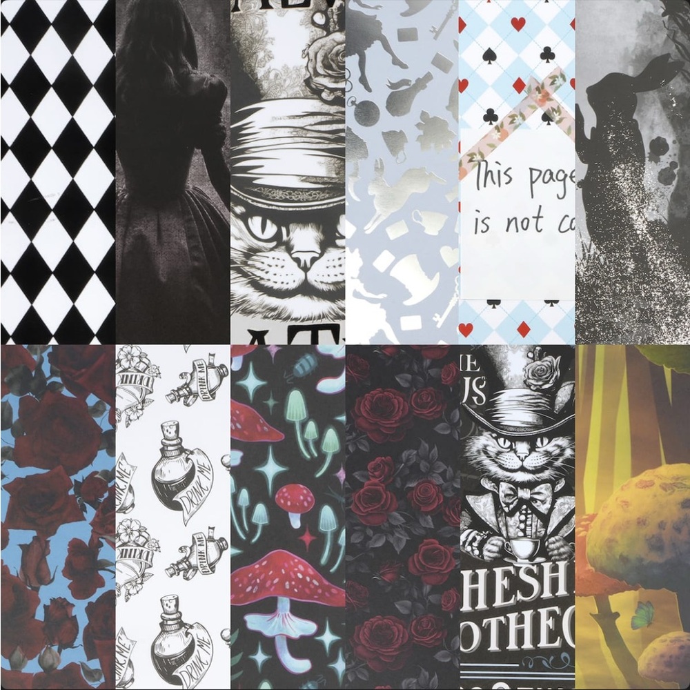 Alice's Adventures Paper Pad of 24 Sheets. - Picture 6 of 7